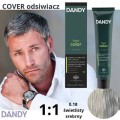 Dandy Farba do włosów bez amoniaku dla mężczyzn 0.18 jasny siwy 60ml