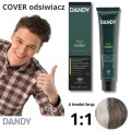 Dandy Farba do włosów bez amoniaku dla mężczyzn 4 średni brąz 60ml