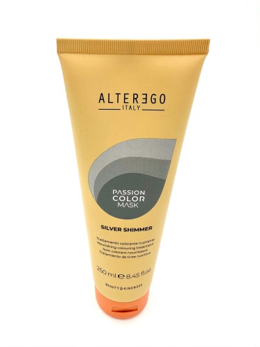 Alter ego passion mask silver shimmer Maska koloryzująca do włosów srebrny połysk 250ml