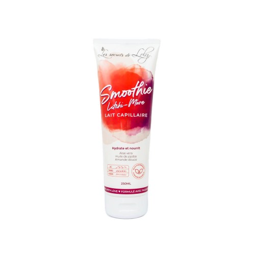 Les secrets de loly smoothie litchi Mleczko nawilżające do włosów mocno kręconych i afro 250ml