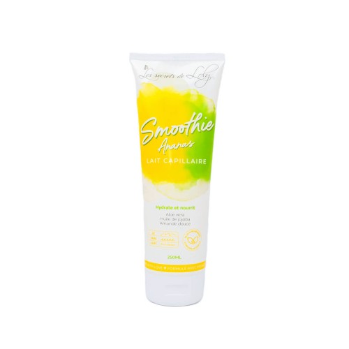 Les secrets de loly smoothie pineapple Mleczko nawilżające do włosów mocno kręconych i afro 250ml