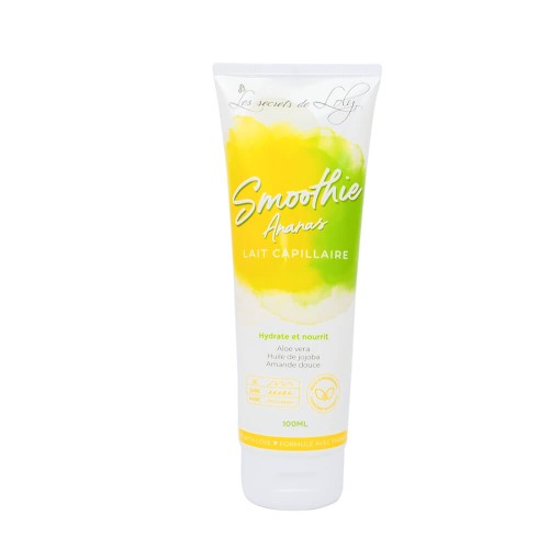 Les secrets de loly smoothie pineapple Mleczko nawilżające do włosów mocno kręconych i afro 100ml