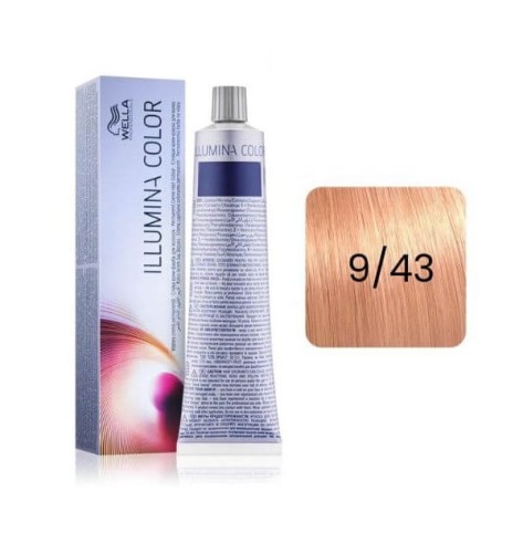 Wella illumina color Farba do włosów 60ml 9/43