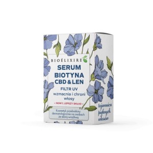 Bioelixire Serum do włosów biotyna, cbd, len 20ml
