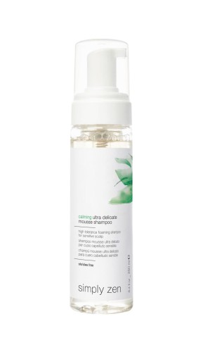 Simply zen calming mousse Delikatny szampon w piance do wrażliwej skóry głowy 200ml