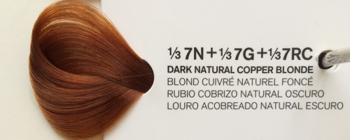 Ciemny naturalny miedziany blond 1.3 7N +1.3 7G + 1.3 7RC.png