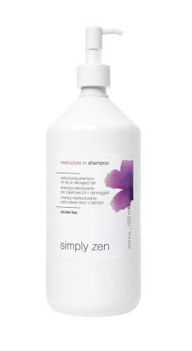 Simply zen restructure in Szampon odbudowujący do włosów zniszczonych 1000ml