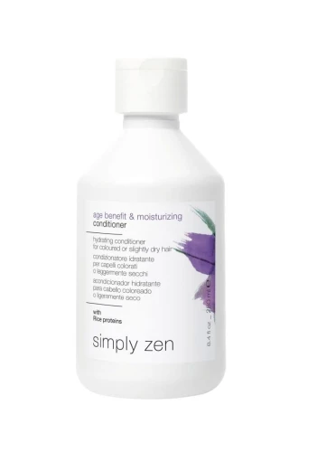 Simply zen age benefit &amp; moisture Odżywka nawilżająca 250ml