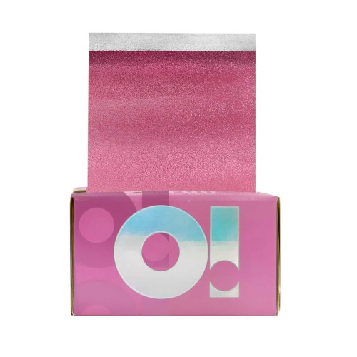 O! Tools pink chick Folia aluminiowa ryflowana różowa 500 arkuszy.jpg
