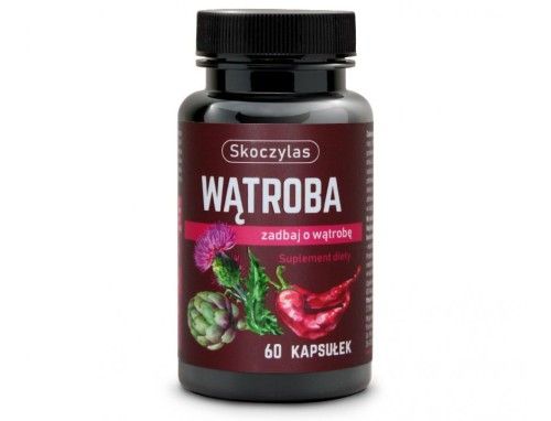 Skoczylas Wątroba Suplement diety 60 kapsułek