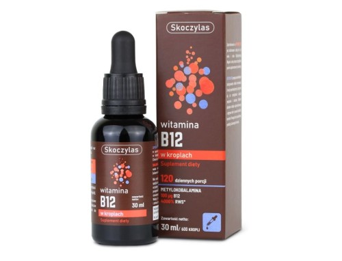 Skoczylas Witamina B12 w kroplach Suplement diety 30ml