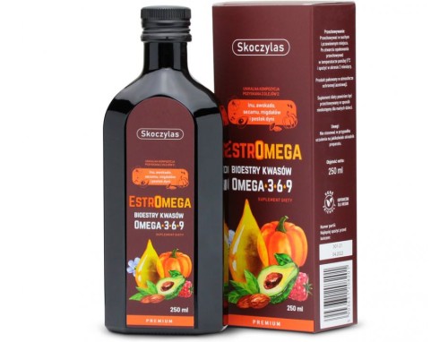 Skoczylas Estromega 3-6-9 premium Suplement diety 250ml