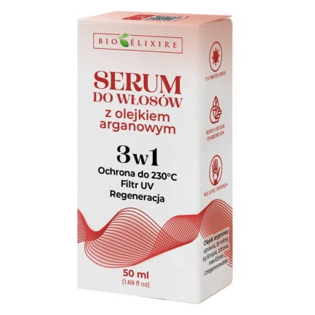 Bioelixire Serum z olejkiem arganowym Filtr UV 50ml