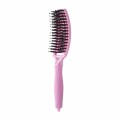Olivia Garden fingerbrush Szczotka do włosów dzik i nylon arctic lights różowa.jpg