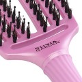Olivia Garden fingerbrush Szczotka do włosów dzik i nylon arctic lights różowa.jpg
