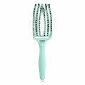 Olivia Garden fingerbrush Szczotka do włosów dzik i nylon arctic lights zielona.jpg