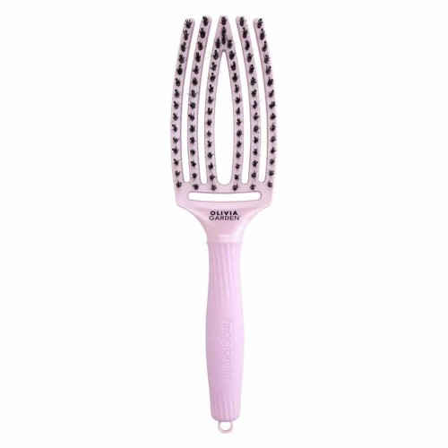 Olivia Garden fingerbrush Szczotka do włosów dzik i nylon arctic lights lawendowa.jpg