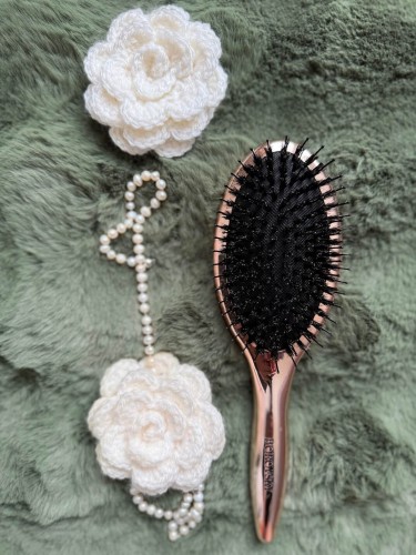 Borovsky brush Szczotka do włosów włosie dzika i nylon champagne.jpg