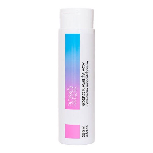 Bosko Trychologiczny szampon nawilżający z kolagenem 250ml