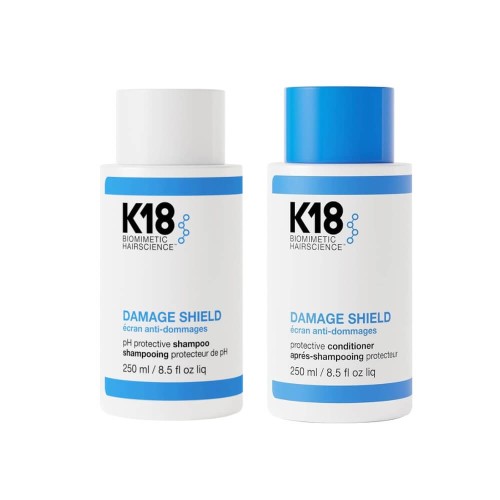 K18 damage shield ph protective Zestaw do włosów Szampon 250ml odżywka 250ml.jpg