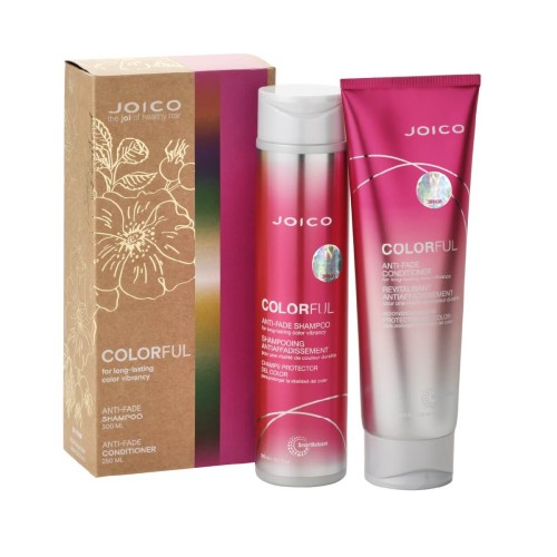 Joico colorful anti-fade Zestaw do włosów farbowanych Szampon 300ml Odżywka 250ml.jpg