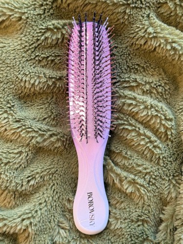 Scalp brush Borovsky Szczotka do pielęgnacji włosów i skóry głowy lilly flower.jpg