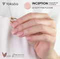 Yokaba inception Samopoziomujący żel do paznokci z pędzelkiem 03 soft pink 30ml