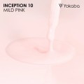 Yokaba inception Samopoziomujący żel do paznokci z pędzelkiem 10 mild pink 30ml