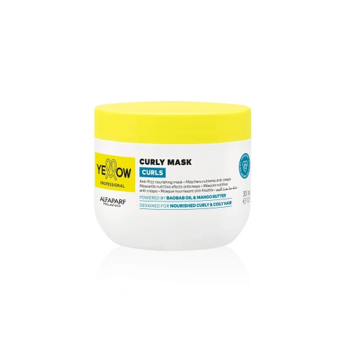 Yellow curls Maska do włosów kręconych i falowanych 300ml.jpg