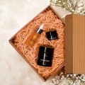 Yokaba orange joy zestaw prezentowy olejek do twarzy i ciała 30ml masełko do ciała 100ml balsam do ust 15ml