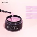 Yokaba 09 rose mist design uv/led Żel samopoziomujący do paznokci 50ml