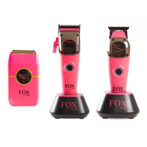 Fox vector Zestaw bezprzewodowy do strzyżenia włosów Golarka maszynka i trymer.jpg