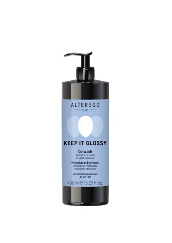 Alter ego keep it glossy co-wash Nawilżająca odżywka myjąca 480ml.jpg