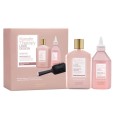 Alfaparf lisse design glass hair Zestaw do włosów Szampon 250ml Woda lamelarna 250ml Szczotka.jpg