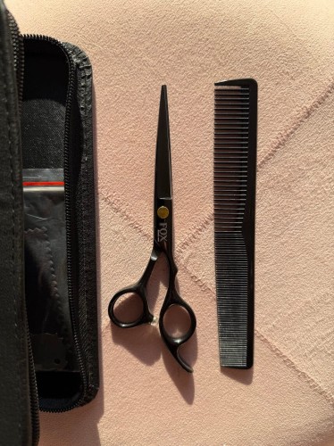 Fox black rose Nożyczki do strzyżenia włosów 6''.jpg