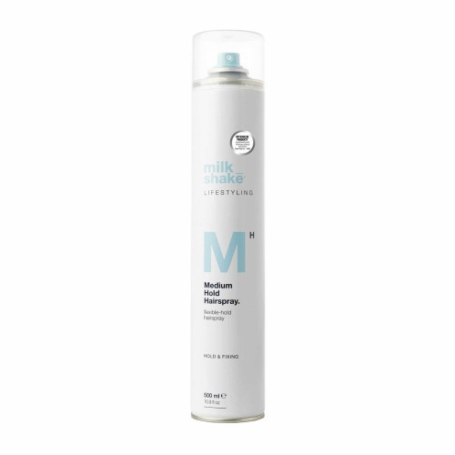 Milk shake lifestyling Elastyczny lakier do włosów o średnim utrwaleniu 500ml.jpg