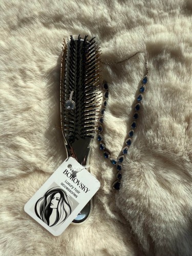 Scalp brush Borovsky Szczotka do pielęgnacji włosów i skóry głowy silver.jpg