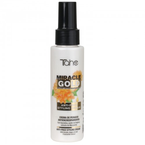 Tahe miracle gold anti frizz Wygładzający krem serum do stylizacji włosów 100ml.jpg