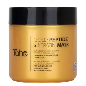 Tahe gold peptide Maska multipeptydowa do włosów zniszczonych 400ml