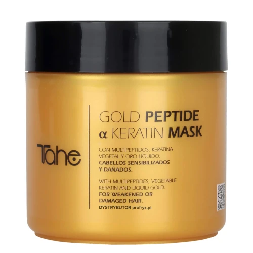 Tahe gold peptide Maska multipeptydowa do włosów zniszczonych 400ml.jpg
