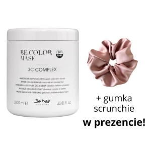 Be hair be color odżywcza maska 1000ml + scrunchie