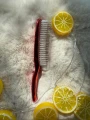Scalp Brush Borovsky Strawberry Red Szczotka do pielęgnacji włosów i skóry głowy.jpg