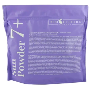 Bioelixire sun powder 7/9  Rozjaśniacz do włosów do 7-9 tonów fioletowy 500g