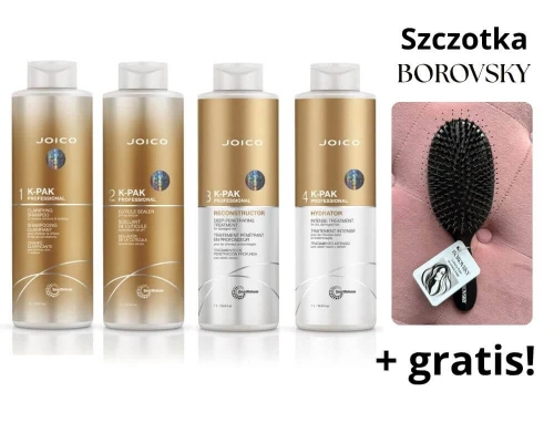 Joico zestaw 4x1000ml + szczotka Borovsky + szczotka.jpg