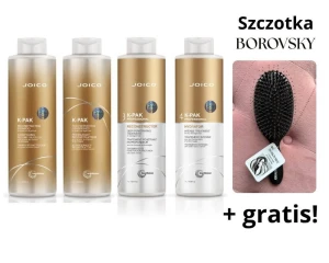 Joico k-pak Zestaw domowa odbudowa 4x1000ml + szczotka