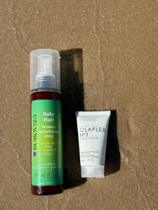 Zestaw Wcierka pobudzająca włosy z kofeiną Borovsky Baby Hair 150ml + Maska odbudowująca Olaplex no.3 plus 30ml