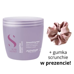 ALFAPARF SDL Smooth Maska wygładzająca do włosów 500ml + scrunchie