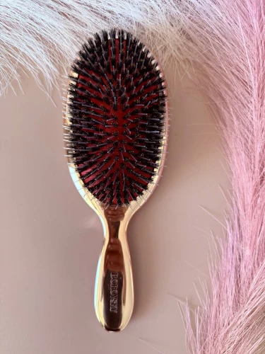 Borovsky brush Szczotka do włosów przedłużanych włosie dzika i nylon rose-gold.jpg