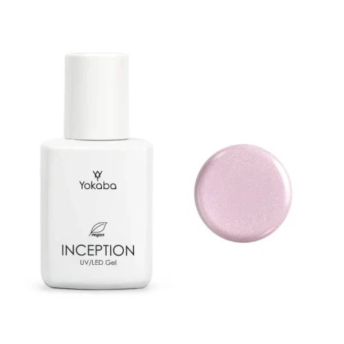 Yokaba inception Samopoziomujący żel do paznokci z pędzelkiem 19 pink daimond 30ml.jpg