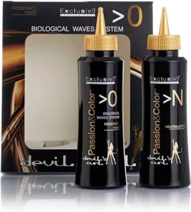  Exclusive devils curl Trwała ondulacja bez amoniaku No.0 włosy naturalne